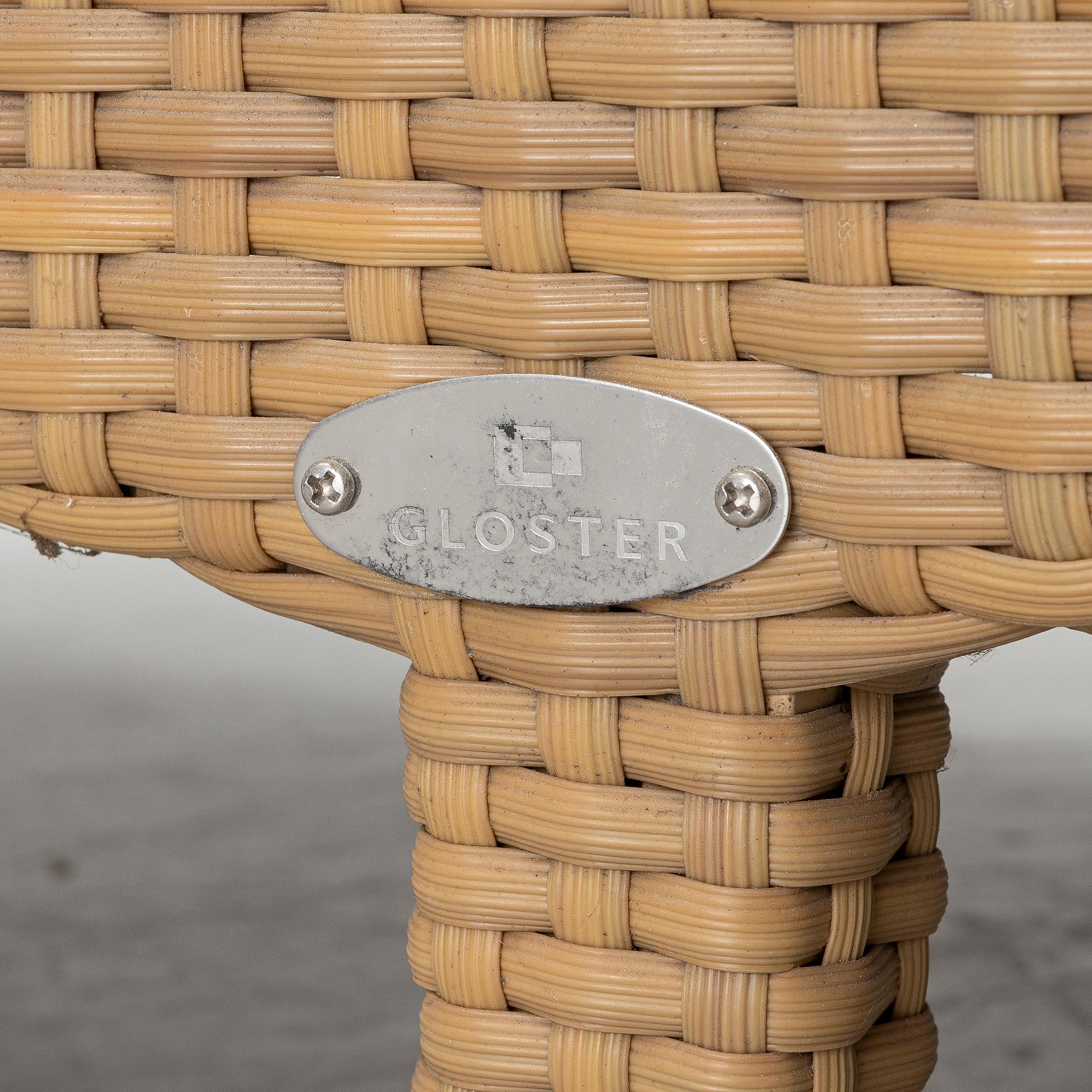 Trädgårdsmöbel, 7 delar, Gloster.