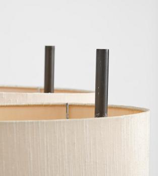 Arne Jacobsen, a pair of "AJ Royal" floor lamps, Louis Poulsen, Denmark, 1960s.