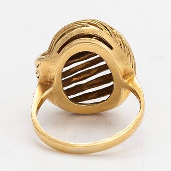 A 14K gold ring, Helsinki 1967.