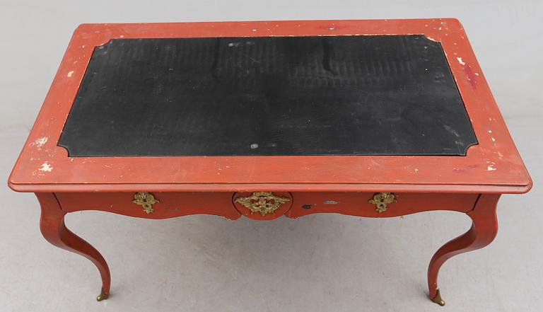 SKRIVBORD, rokokostil, 1800-talets andra hälft.
