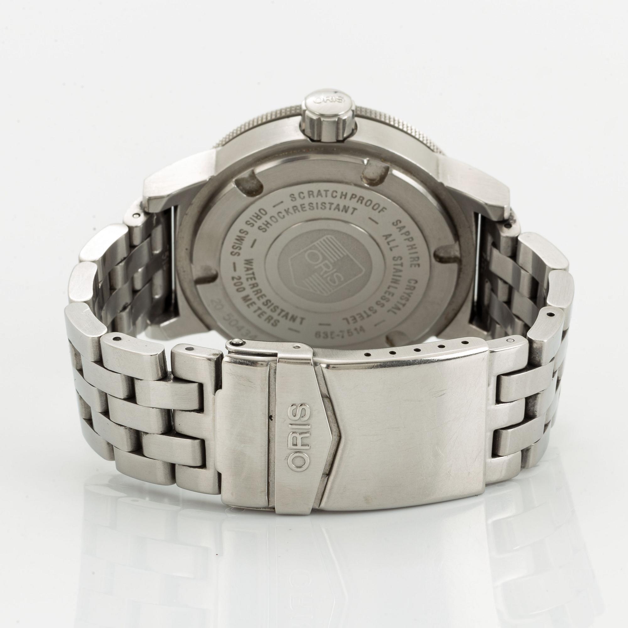 Oris, BC3, Big Crown, Day-Date, wristwatch, 42 mm.