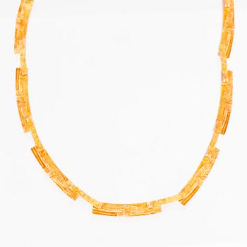 COLLIER, 14K guld. "Tundra", Lapponia 1971.