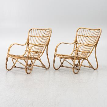 A par of armchairs, second half of the 20th Century.