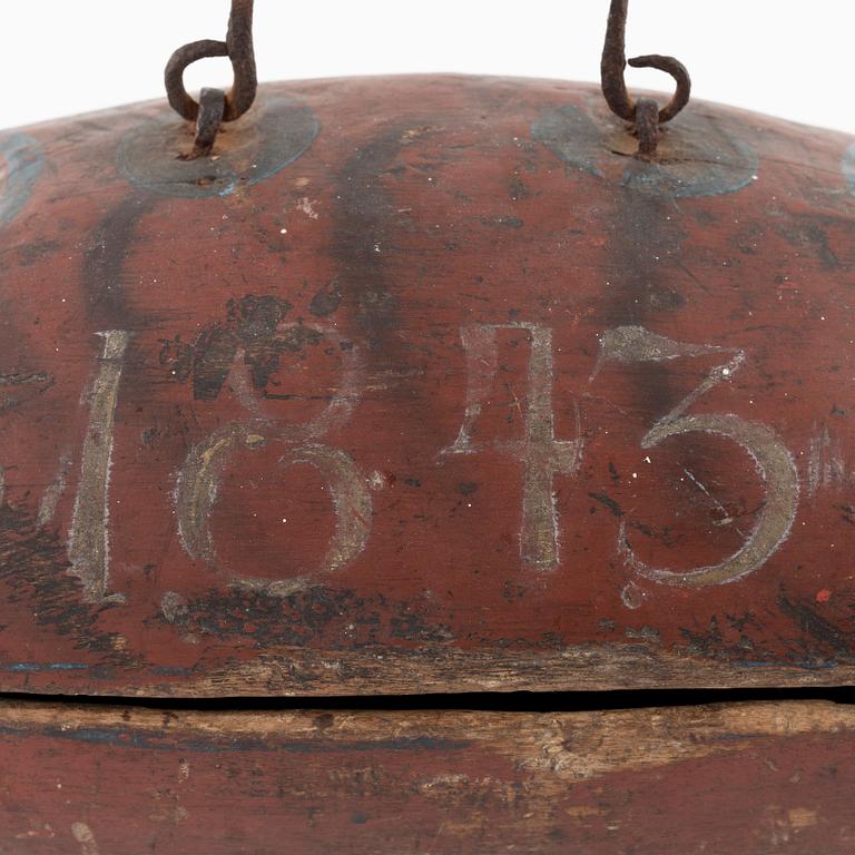 A Swedish provincial box, 18th/19th Century.