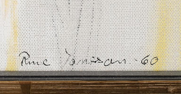 RUNE JANSSON, olja på duk, signerad och daterad -60.