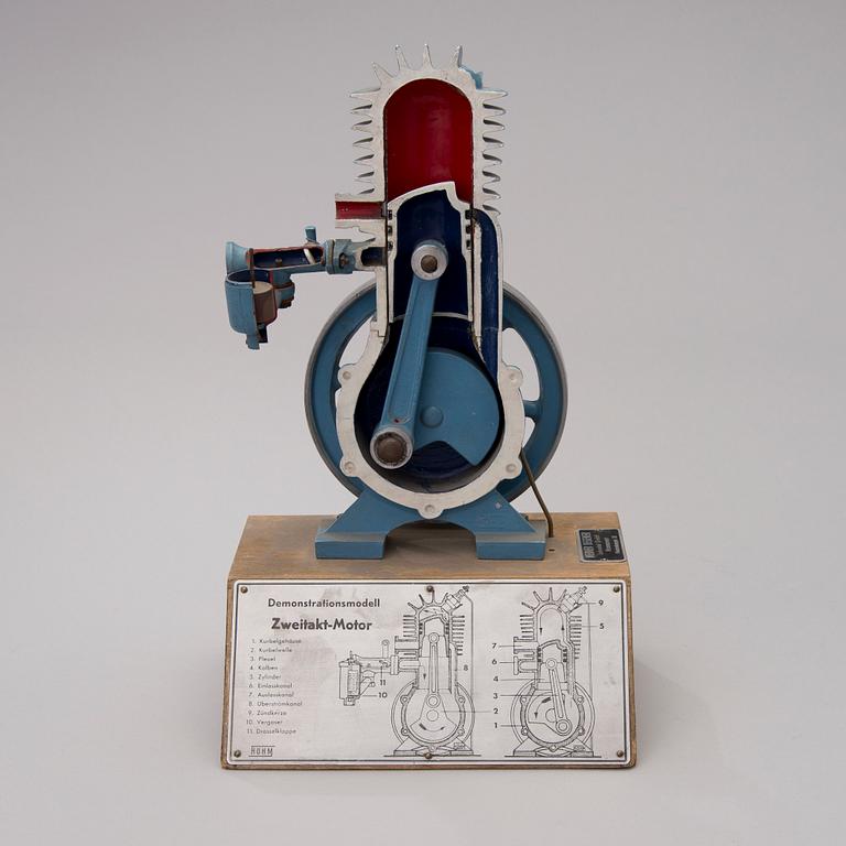 A mid-20th century demonstration model by Werner Degener Lehrmittel GmbH, Hannover, Germany.