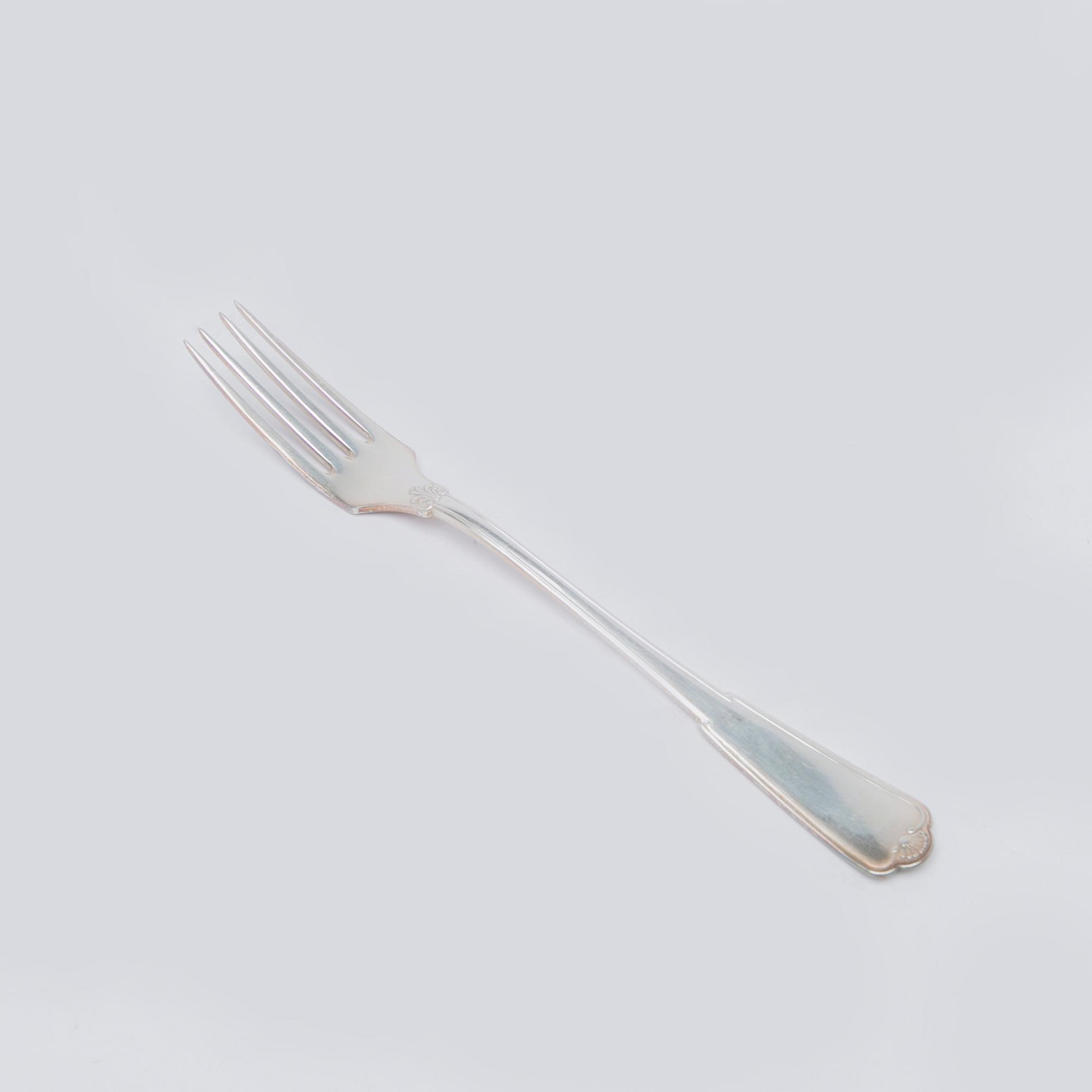 W.A. Bolin, bestickuppsättning, 89 delar, silver, Stockholm 1938, gammal Fransk.