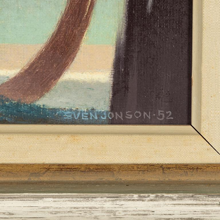 Sven Jonson, olja på duk, signerad och daterad -52.