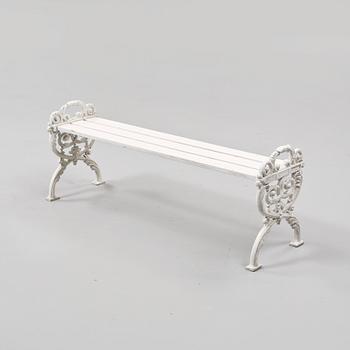 TRÄDGÅRDSBÄNK, 1900-tal.