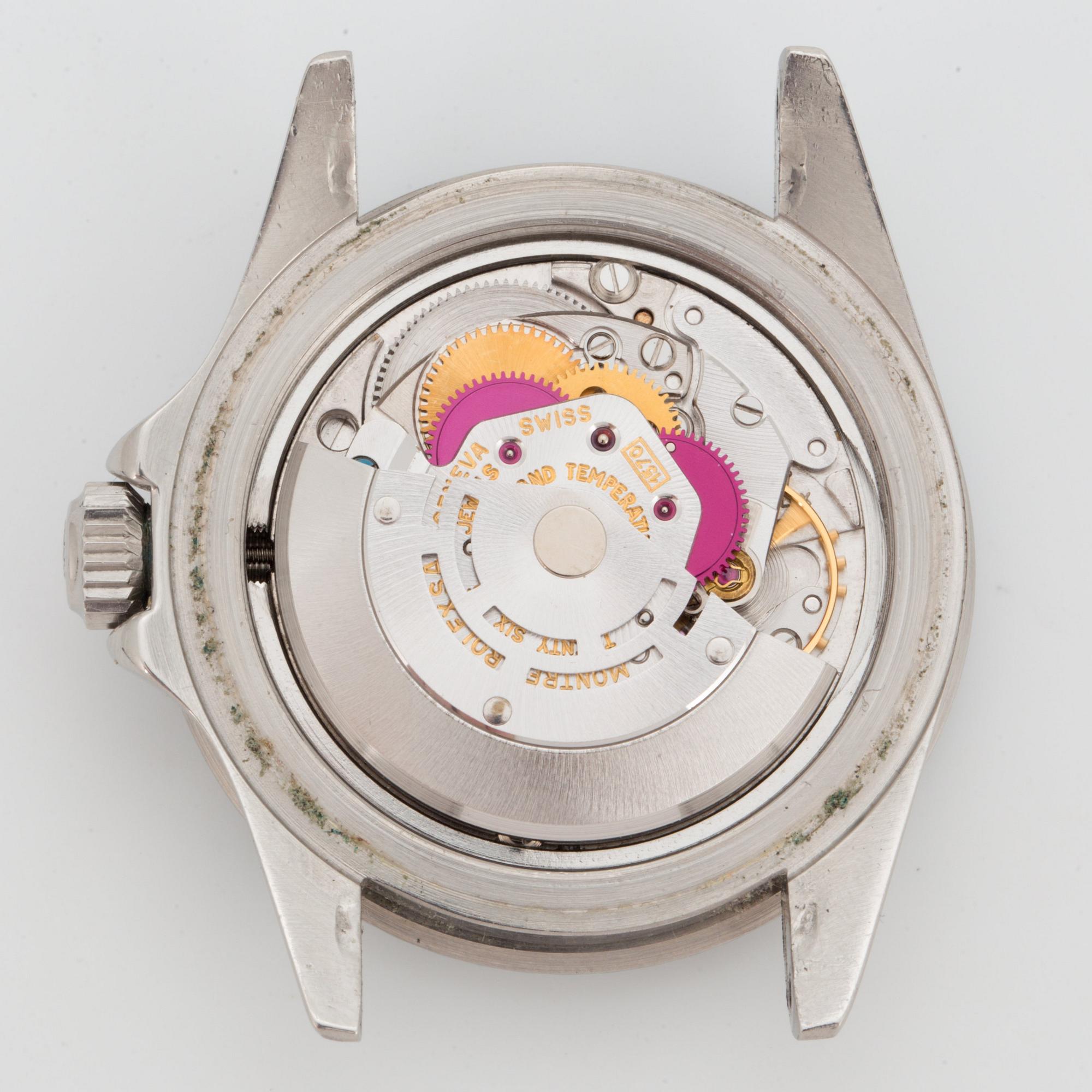 ROLEX, Oyster Perpetual Date, Submariner (660ft=200m, SWISS-T, Mark VI), Chronometer, "Red", wristwatch, 40 mm.