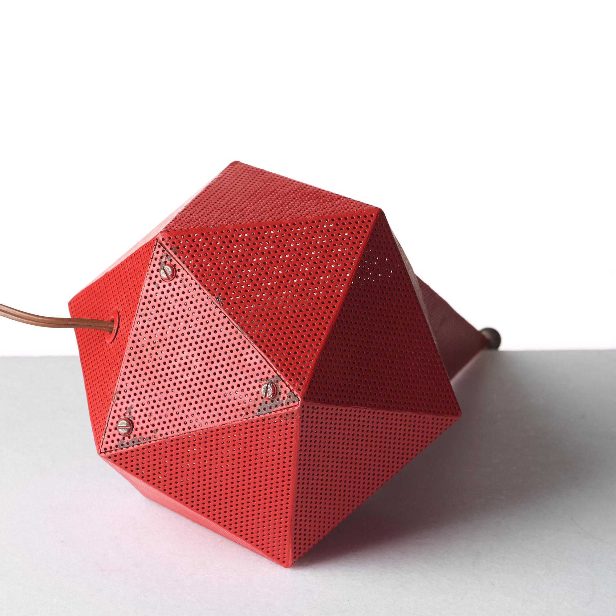 Mathieu Matégot, bordslampa "Bagdad", ed. Atelier Mategot, Frankrike efter 1954.