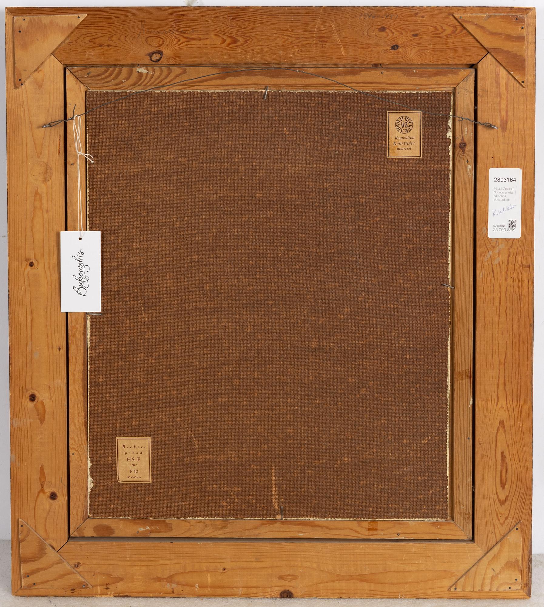 Pelle Åberg, Outside the tobacco shop.