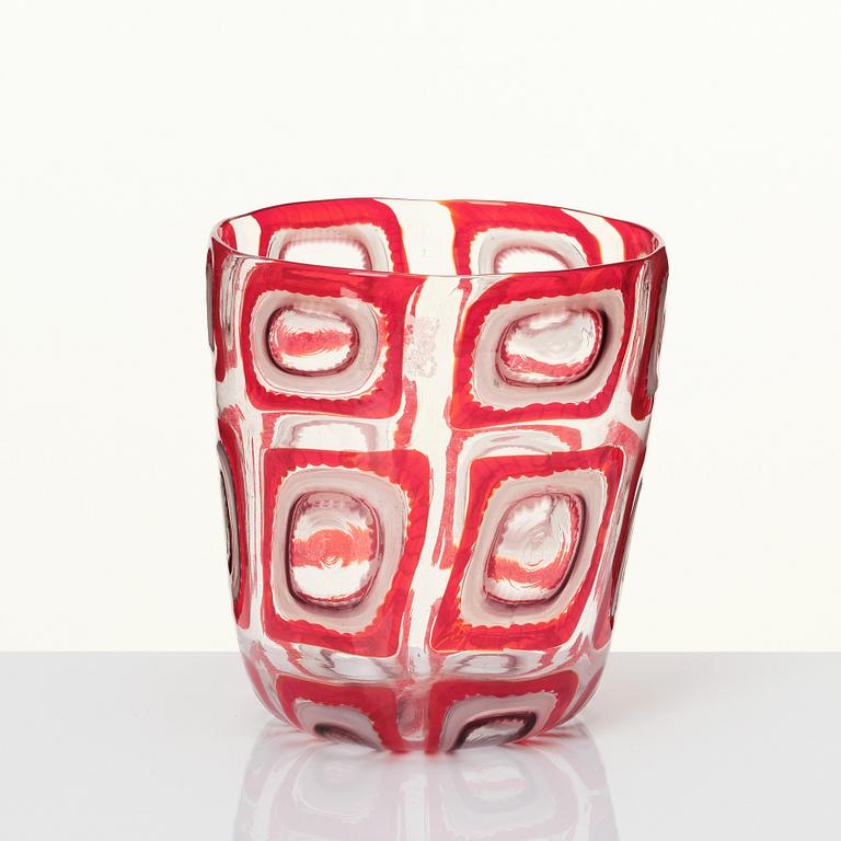 Ercole Barovier, a 'Dorico ' vase, Barovier e Toso Murano Italy 1960s.