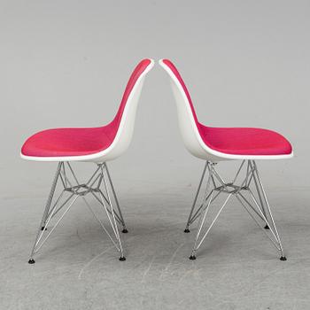 CHARLES AND RAY EAMES, six DSR chairs, Vitra, 2012.