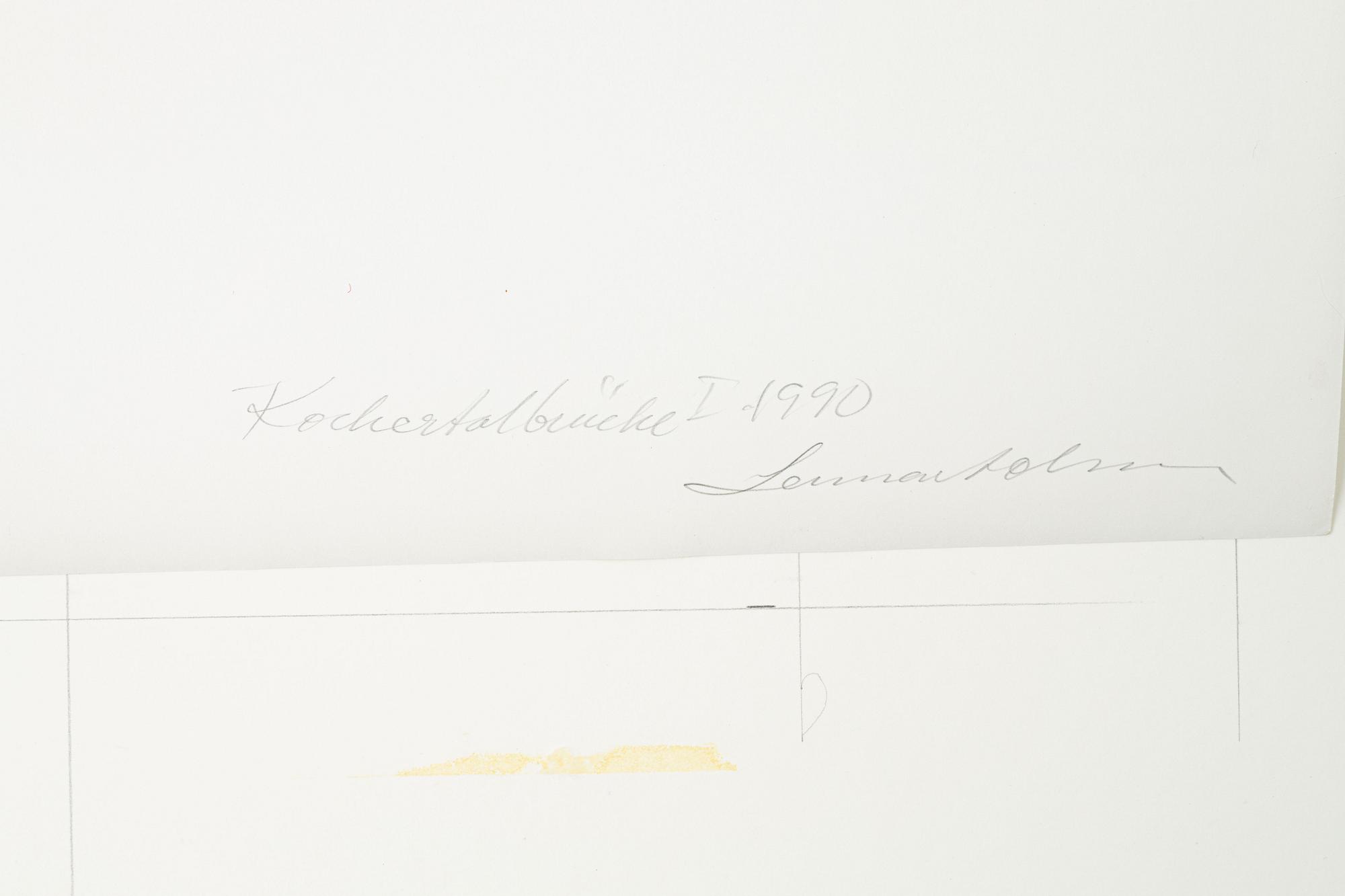 Lennart Olson, "Kochertalbrücke I", 1990.