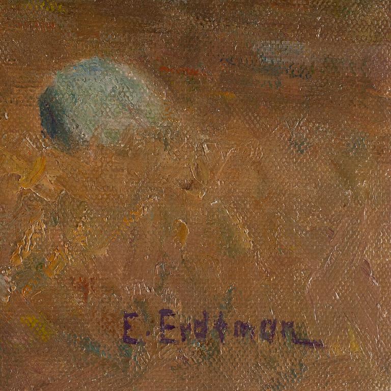 ELIAS ERDTMAN, olja på duk, signerad.