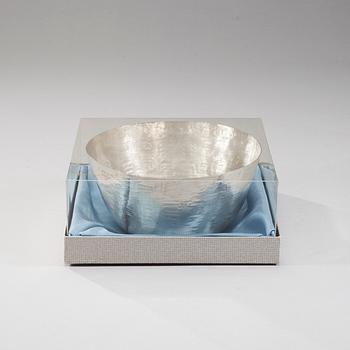 TAPIO WIRKKALA, SKÅL, silver, signerad TW, Kultakeskus Oy, Tavastehus 1978. 285 g.