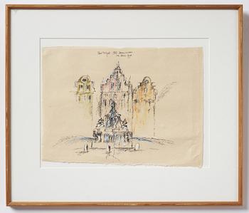 Madeleine Pyk, "Stortorget", 1982.