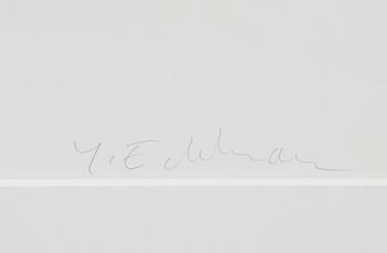 YRJÖ EDELMANN, färglitografi, signerad och numrerad.
