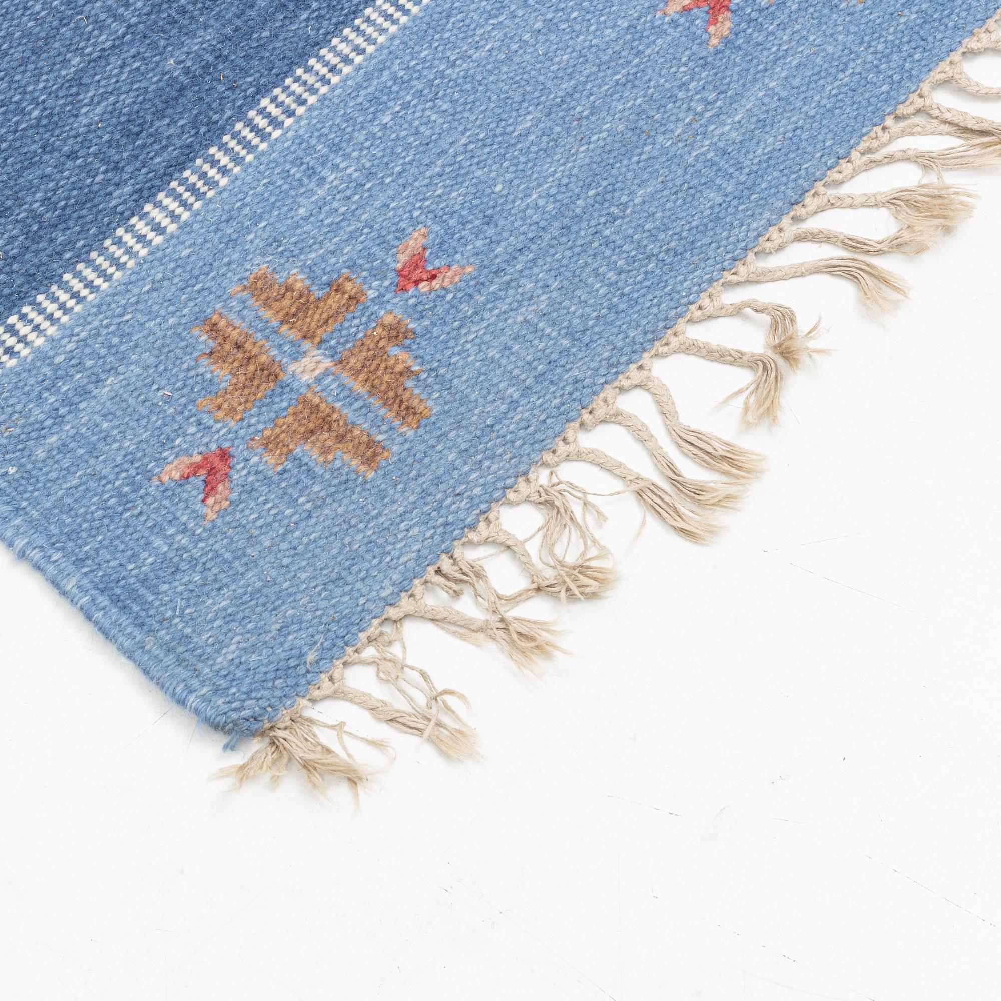 Gallery rug, Rölakan, signed NN. Approx. 310 x 80 cm.