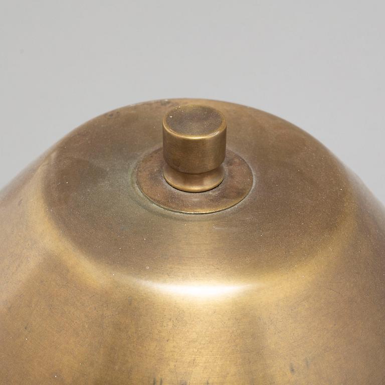A 1940's brass table lamp.