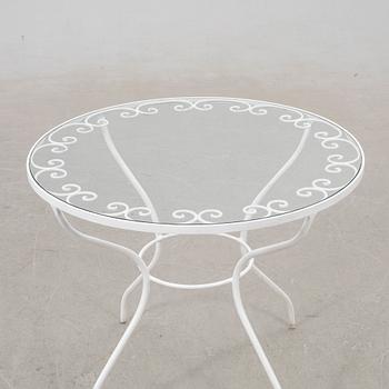 Trädgårdgrupp, 4 delar, 1900-tal.