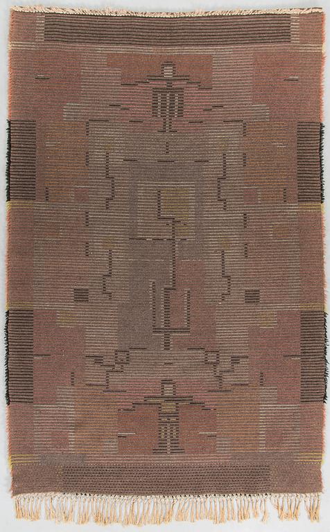 Laila Karttunen, a finnish rya rug, model for Wetterhoff ca 170 x 110 cm.