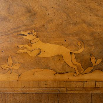 Skåp, Barock, troligen Tyskland, 1700-talets första hälft.