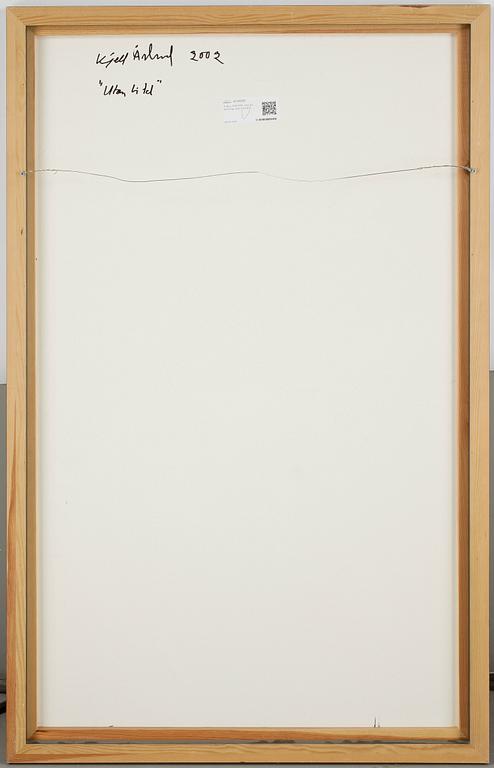 KJELL ÅSLUND, olja på kartong, signerad, a tergo ram daterad 2002.