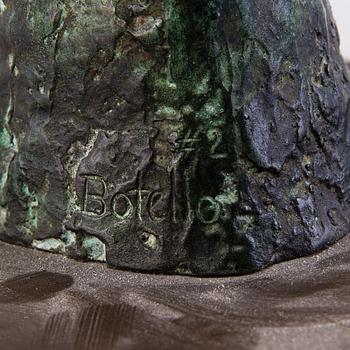 Angel Botello, ANGEL BOTELLO, a bronze sculpture signed #2 Botello.