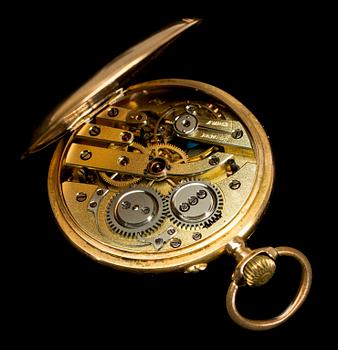 FICKUR, 18 k. Chronometer Remontoir.