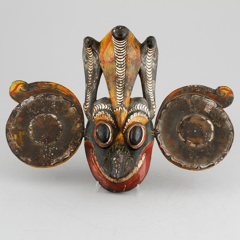 MASK, Gara-Yaka, Sri Lanka, troligen 1800-talets mitt.