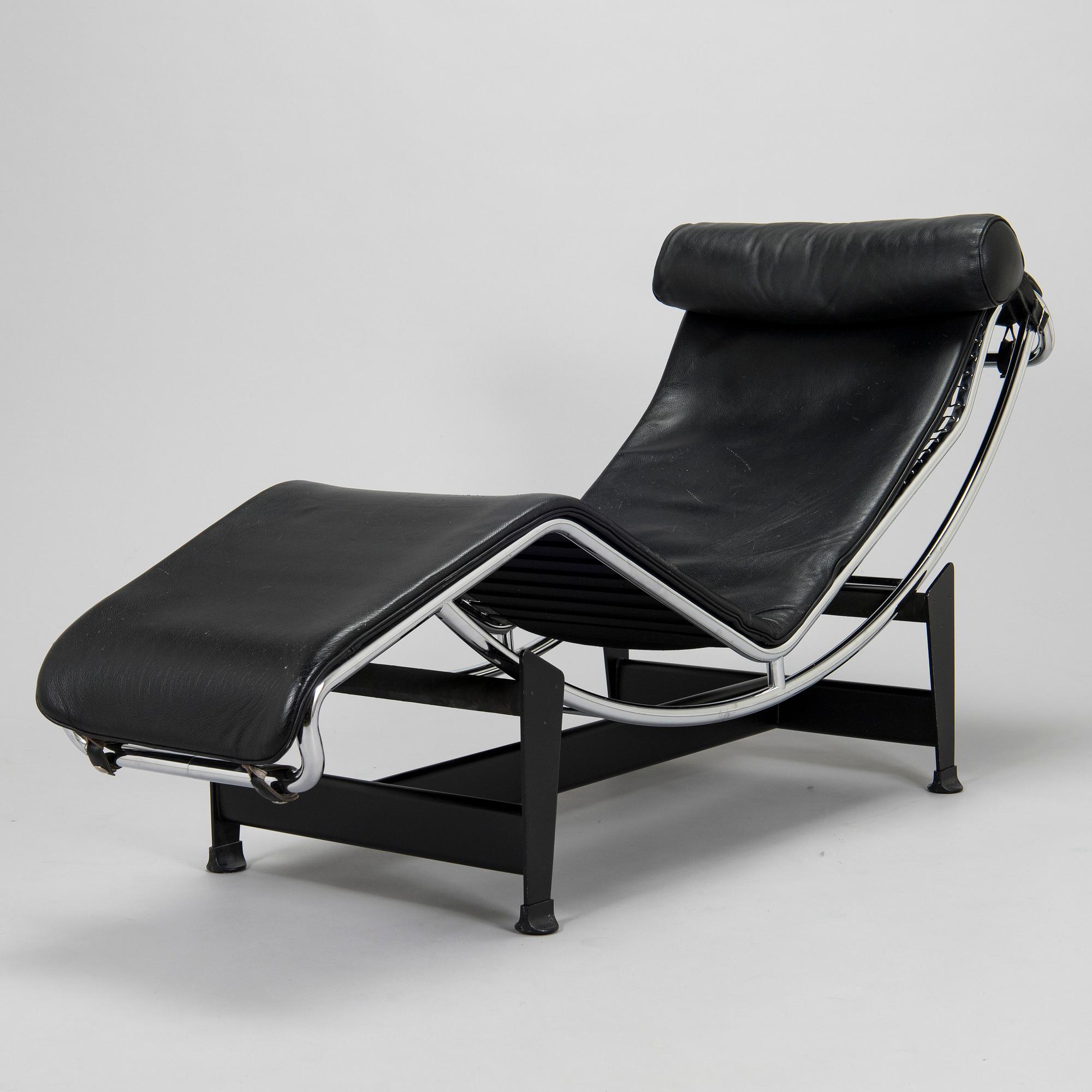 Le Corbusier, Pierre Jeanneret & Charlotte Perriand, a LC4" lounge chair, Cassina, Italy.