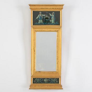 SPEGEL, sengustaviansk, omkring 1800.