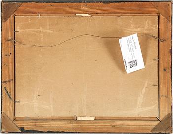 OKÄND KONSTNÄR, olja på pappannå Tyskland, signerad J Mao.. Daterad-14.