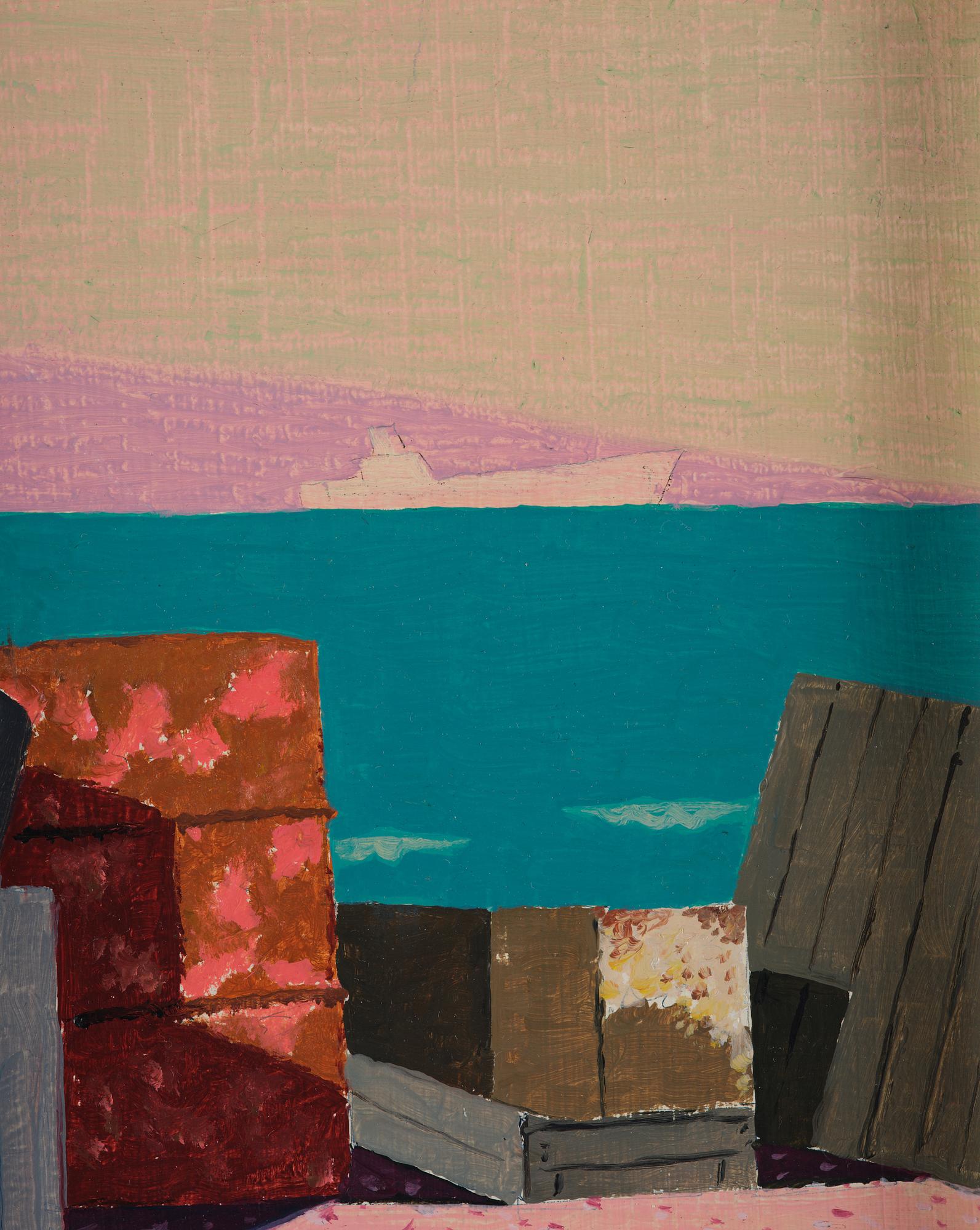 Waldemar Lorentzon, "Vid Fiskehamnen",.