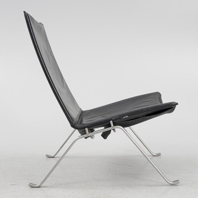 Poul Kjaerholm, fåtölj, "PK-22", Fritz Hansen, Danmark 1998.