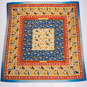 SCARF, "Chasse en Inde", Hermès.