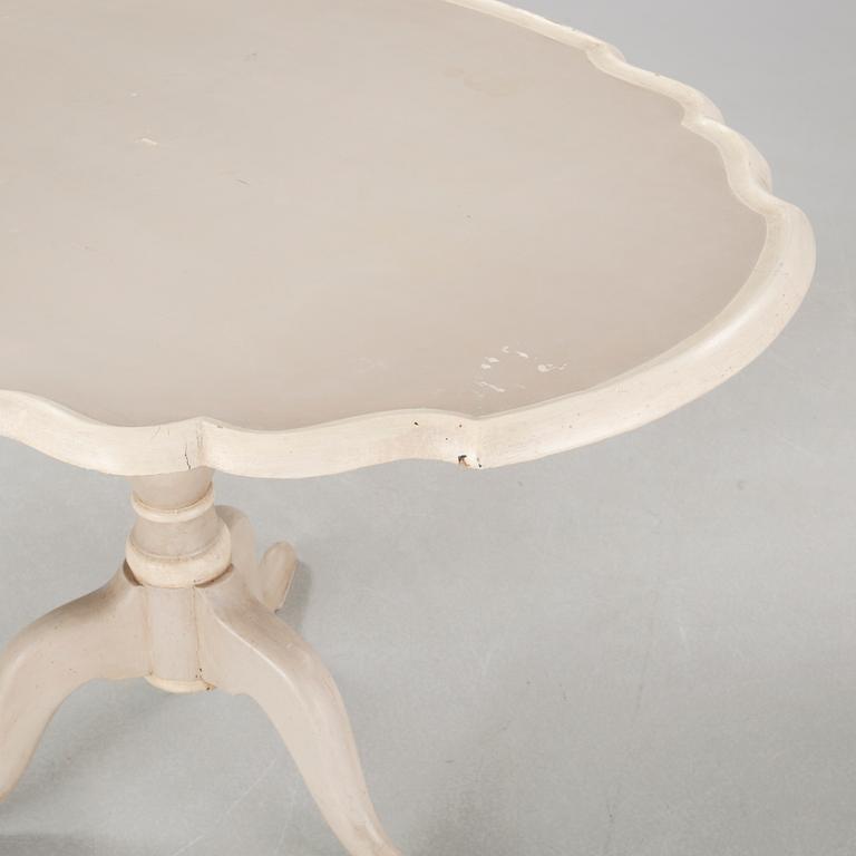 A late 19th century drop-leaf table.
