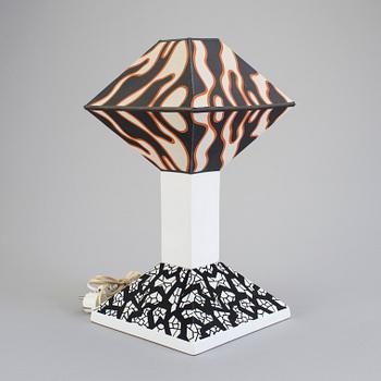 NATHALIE DU PASQUIER, bordslampa, "Drimmer Table Lamp", Memphisgruppen, signerad samt numrerad 11/200.