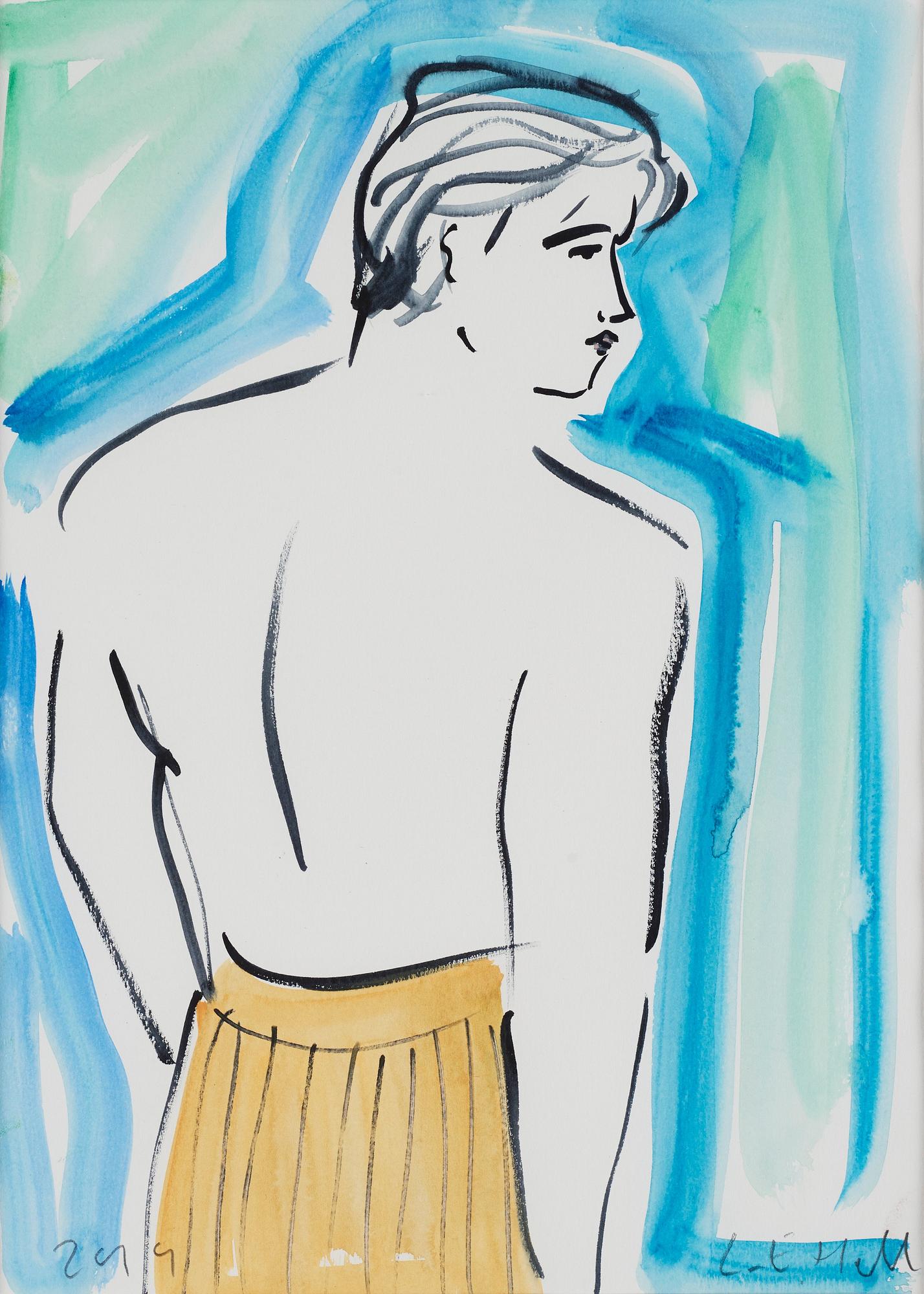 "Yellow Corduroy Trousers II".