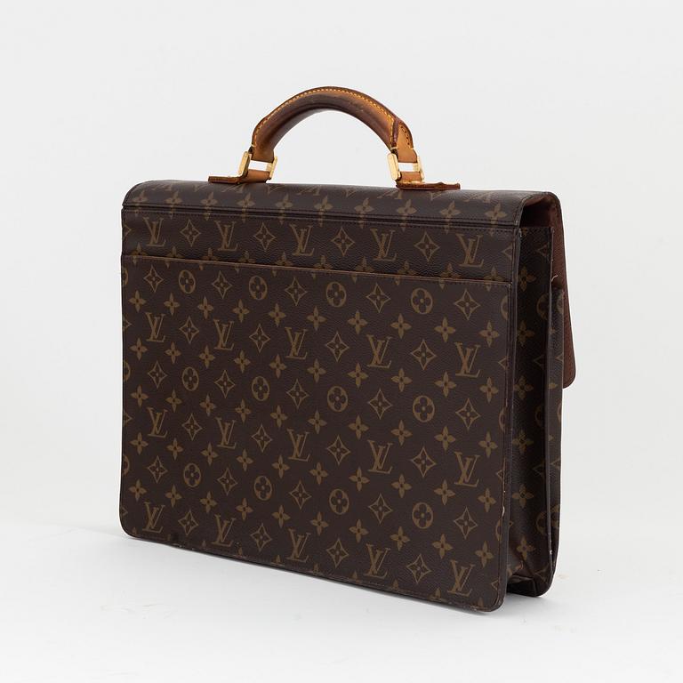 Louis Vuitton, a monogram canvas 'Laguito' briefcase, 2010.