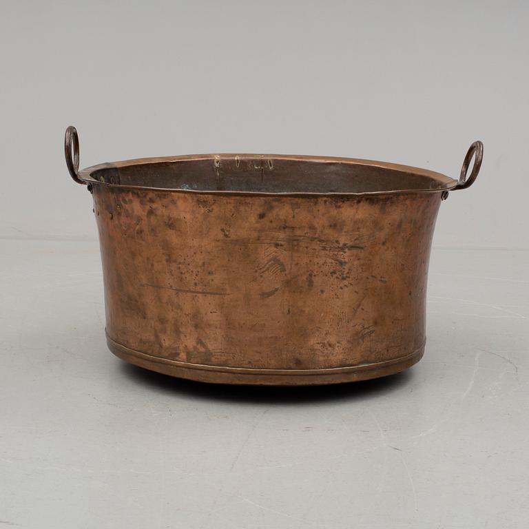 BALJA, koppar, 1800-talets andra hälft.