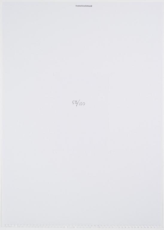 Double Elvis Edition Portfolio, 2010.