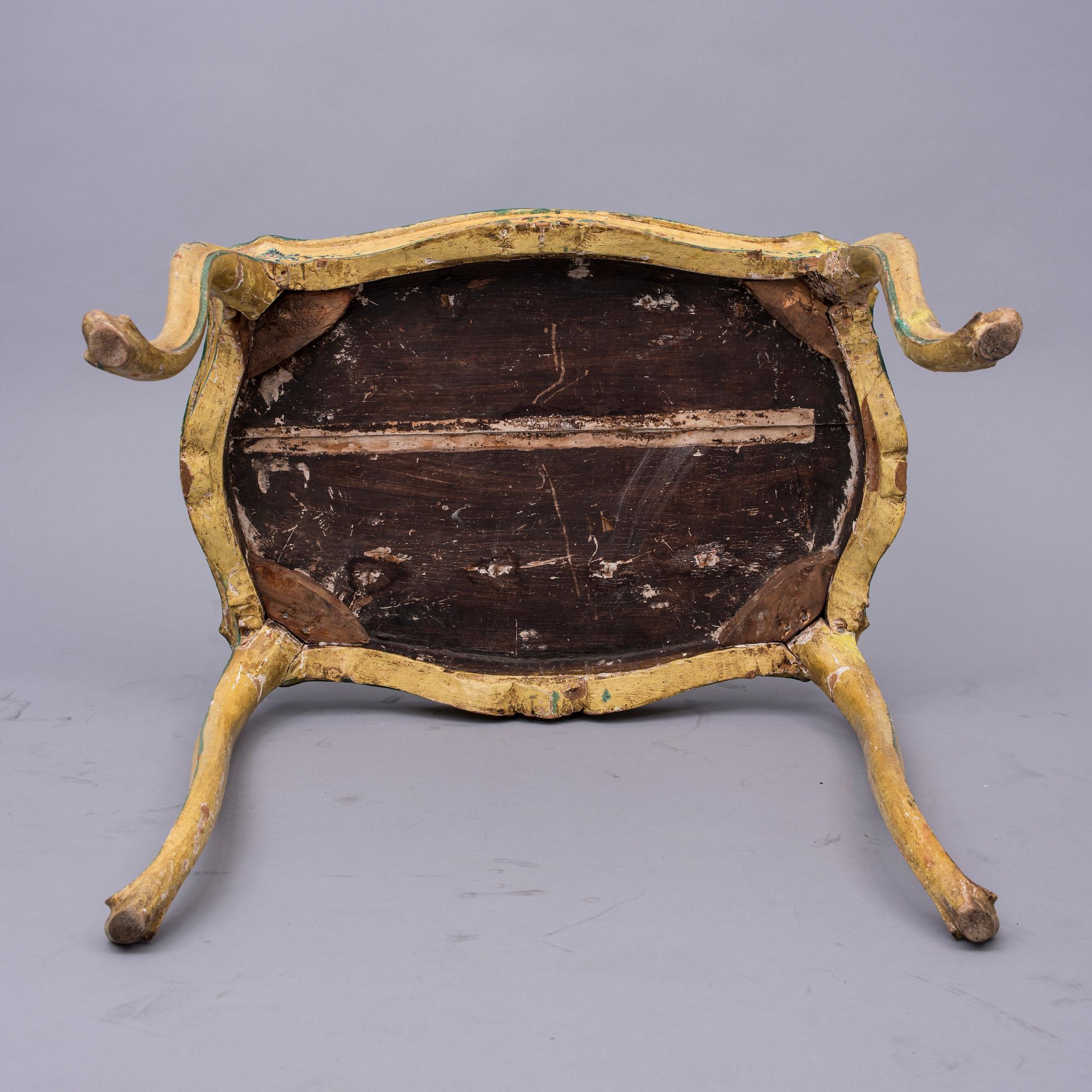 BORD, rokoko, 1700-talets mitt.