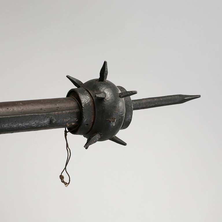 SPIKKLUBBOR, ett par, möjligen 1700-tal.