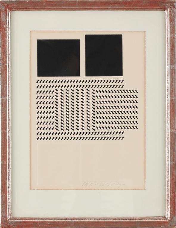 VICTOR VASARELY, serigrafi, signerad och numrerad 51/75.