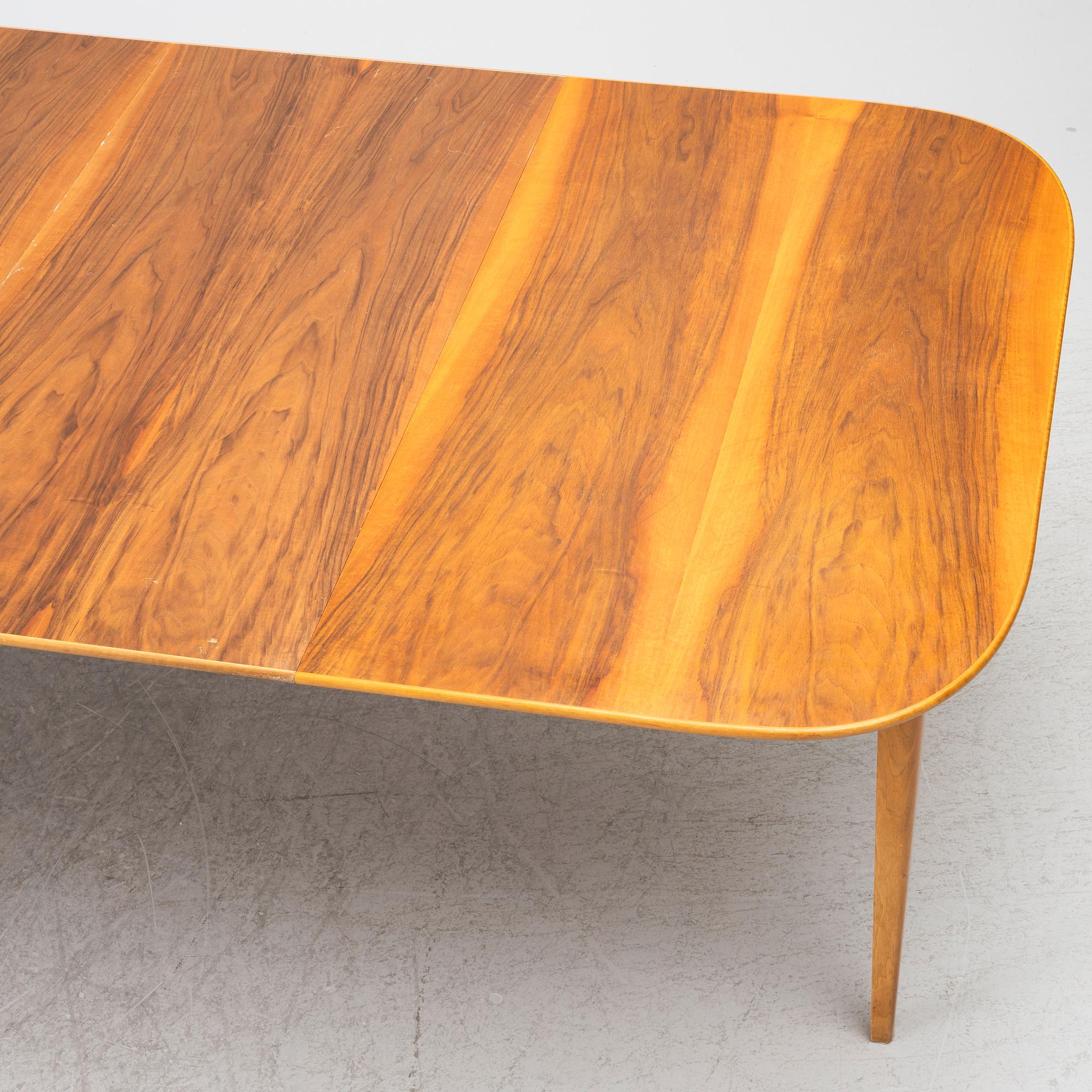 Josef Frank, a dining table, model B 947, Svenskt Tenn, pre 1985.