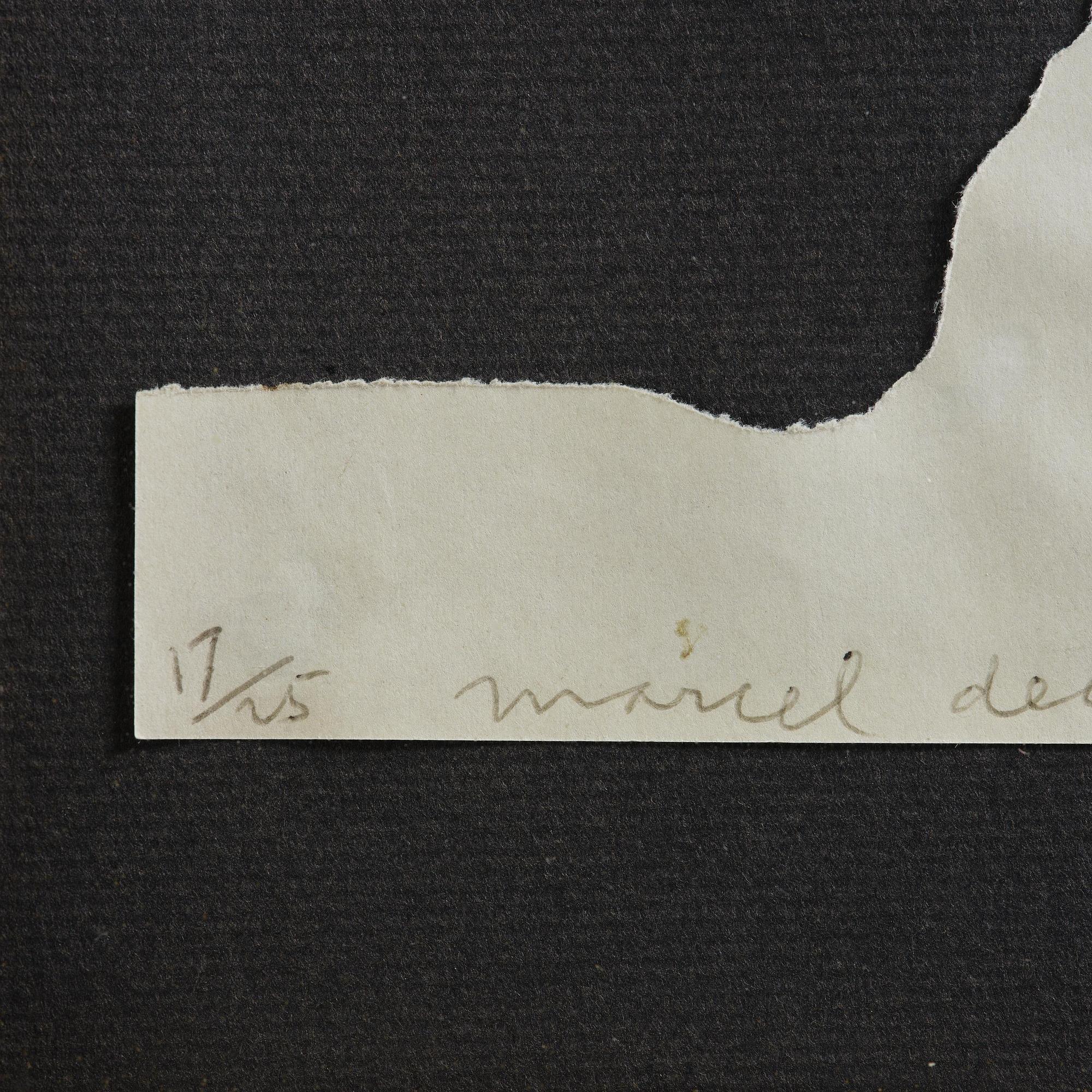 Marcel Duchamp, Self-portrait.