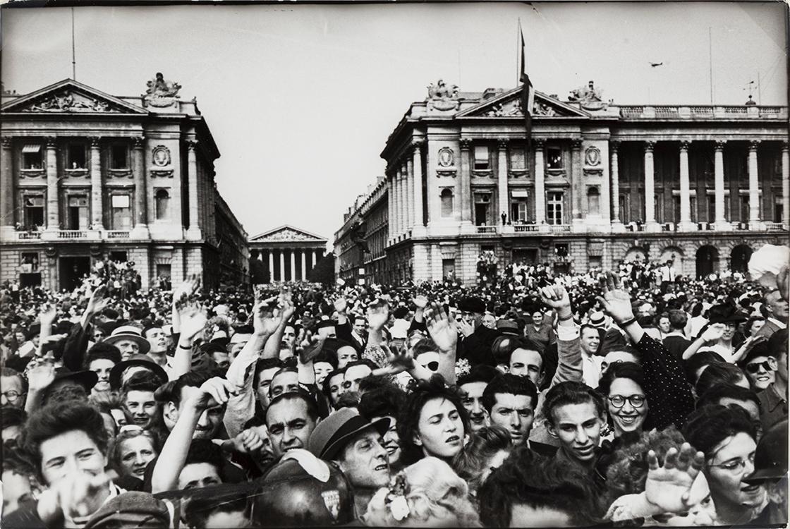 HENRI CARTIER-BRESSON, gelatinsilverfotografi med fotografens stämpel samt copyrightstämpel från Europapress AB a tergo.
